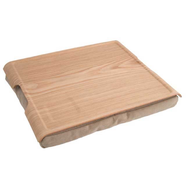 Bosign Natural Wooden Laptray Cushion Cushioned Tray Save 7