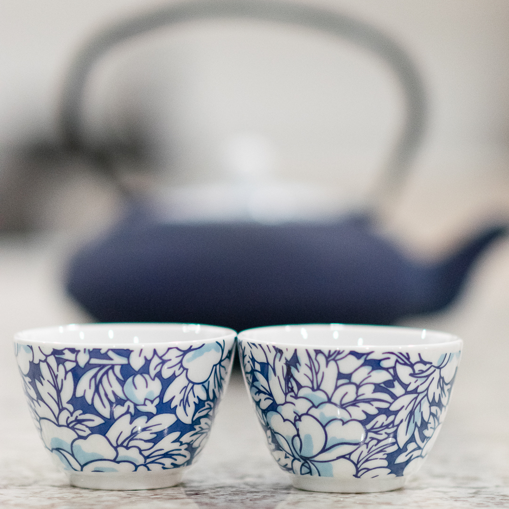 Bredemeijer Teapot Yantai Cast Iron 1.2L Blue homeArama