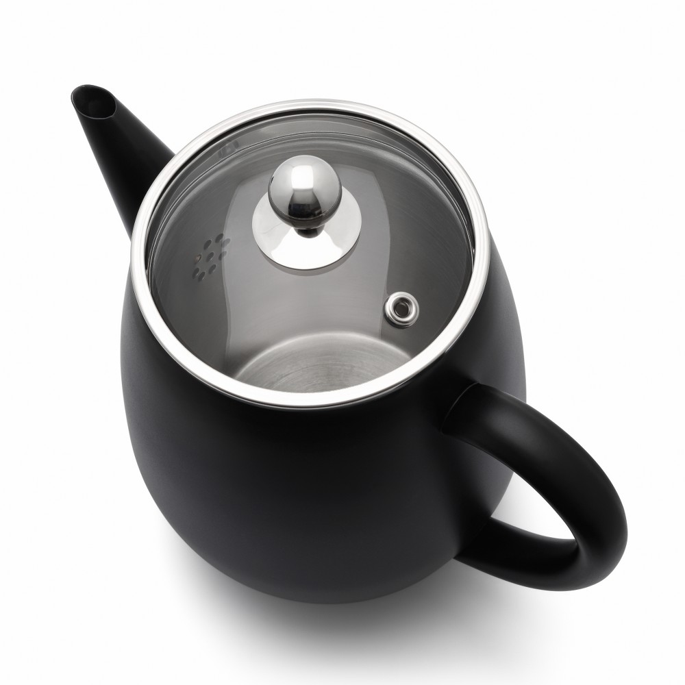 Teapot Duet Design Saturn 1.2L matt black