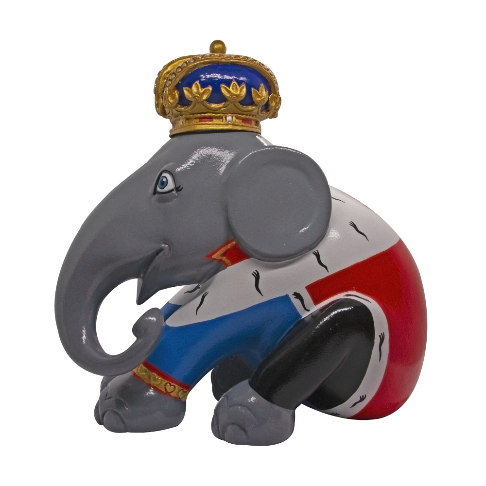 Elephant Parade | Elephant King 15cm Limited Edition Original | homeArama  Helping Elephants