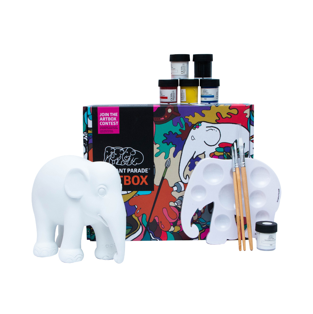 elephant-parade-artbox-model-kit-15cm-2018-homearama-helping-elephants