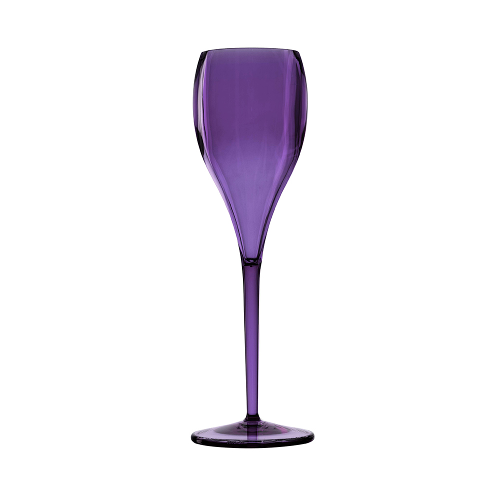 Italesse | Prive Beach 130 cc Violet Flute | Outdoor Champagne Flute