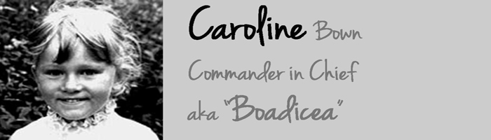 Caroline Bown Commander in Chief