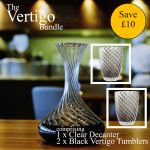 Italesse Vertigo Decanter with 2 Glasses