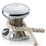 Philippi Salt Shaker In Mirror Polished Nickel Hamburger Steuer Design - PH273037