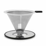 Leopold Vienna Coffee Filter Salento Design In Stainless Steel - BRLV143003
