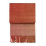 Elvang Denmark Horizon Throw In Terracotta In 50% Alpaca & 40% Sheep Wool 130x200cm - EL7505