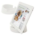 Bosign iPad Stand and Holder In White Recyclable Silicone - B262900