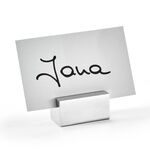 Philippi Place Card And Photo Holder Pat Design Stainless Steel Mirror Polished Finish - PH113010