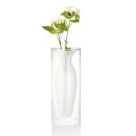 Philippi Vase Esmeralda Design With Mouthblown Glass Tube Large Size - PH149004