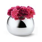 Philippi Vase Bella Design Stainless Steel Polished Mirror Finish Large 15cm Height - PH202005