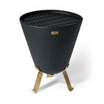 Philippi Grill Grate With Hook Cast Iron 38cm Diameter For Bonfire Design - PH203020