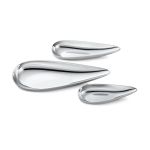 Philippi Bowls Blob Design 3 Pieces Set Stainless Steel Mirror Polished Finish - PH269001