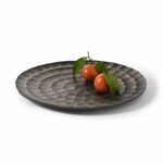 Philippi Plate Sunset Design In Aluminium With Brass Antique Finish - PH225014