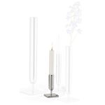 Philippi Candle Holder & Vase Lambda Design In Mirror Polished Stainless Steel Small - PH240041