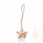 Philippi Nes Hanging Christmas Decoration Star Design In Solid Beechwood - PH285043