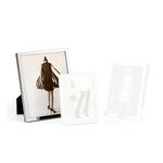 Philippi Photo Frame Paris Design In Mirror Polished Finish 20x25cm - PH318009