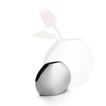 Philippi Vase Emilia Design In Stainless Steel With Mirror Polished Finish Small Size - PH344001