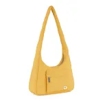Roka London Belsize Crossbody Shoulder Bag Medium Recycled Repurposed Sustainable Taslon In Corn - RKBZM004