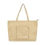 Roka London Portobello Tote Shopping Bag Large Cotton In Khaki - RKPT005
