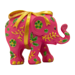 Elephant Parade Christmas Tree Hanging Bauble Ornament Pink Fairytale - EP81263236