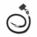 Pantone Adjustable Mobile Phonestrap In Nylon Black 419 - PT101330419