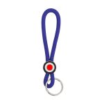 Remember Keychain Rope Effect Ringo Design In Deep Blue - REKY05
