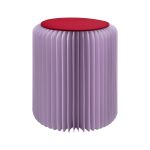 Remember Stool In Concertina Card Papillon Design In Lilac - REPH62
