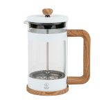 Leopold Vienna Cafetiere Coffee & Tea Maker Franca Design In White 600ml - BRLV117027