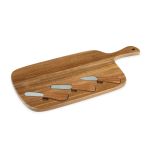 Leopold Vienna Cheese Board With Knives Oviedo Design In Acacia Wood 50x25x1.5cm - BRLV628000