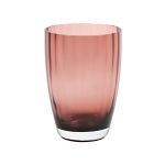 Italesse Mykonos Handcrafted Single Large Glass Tumbler 440cc Amethyst - IT3396AT
