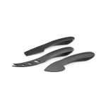 Philippi Cheese Knives In Stainless Steel With Black PVD Plated Finish Set of 3 - PH189013