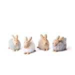 Philippi Emily Rabbit In Beechwood With Faux Fur In White Colour Only - PH285058