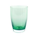 Italesse Mykonos Handcrafted Single Large Glass Tumbler 440cc Green - IT3396VE