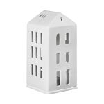 Rader Tea Light Holder In Porcelain Lighthouse Range With Hipped Sloping Roof - RA12957