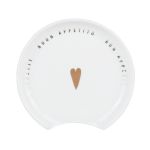 Rader Spoon Rest In Porcelain With Multilingual Phrases - RA16172