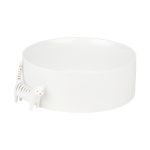 Rader Bowl In Porcelain With Cat Decal With Gold Detail - RA16223