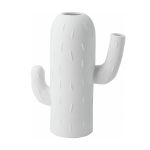 Rader Vase In Porcelain With Gold Decal Cactus Columnar Design Size Mini - RA17569