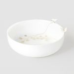 Rader Bowl In Porcelain Butterfly Design Size Large - RA17615