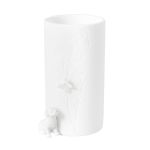 Rader Vase In Porcelain With Sitting Dog - RA17616