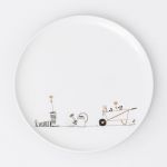 Rader Plate In Porcelain For Gardeners - RA17928