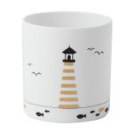 Rader Tea Light Holder In Porcelain Sailing Design - RA18379