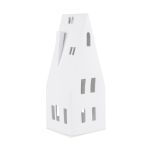 Rader Tea Light Holder In Porcelain Lighthouse Range Pitched Roof Design Large - RA90338