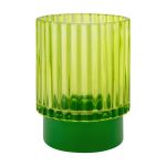 Remember Tealight In Glass Lumi Design In Lime - REHWL42