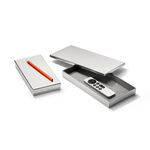 Philippi Element Jewellery Box In Polished Stainless Steel Large - PH142009