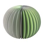 Remember Paper Vase With Glass Inner Tube Yuki Design In 2 Tone Sage - REHPV03
