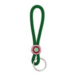 Remember Keychain Rope Effect Ringo Design In Forest Green - REKY06