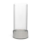 Zilverstad Hurricane Lamp Oblique Design in Matt Stainless Steel with Glass - BR8117070