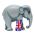 Elephant Parade We Love Mosha UK 15cm Limited Edition Replica - EP41233102