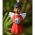 March Muses Lewis Red Handmade Eco-Friendly Hanging Christmas Tree Decoration - MM0012